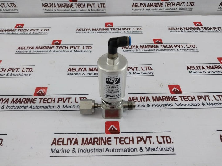Ham-let Hm20-4Vkc-gf4M4-sp-300Psi Ucv 1/8 Npt Normally Closed Valve