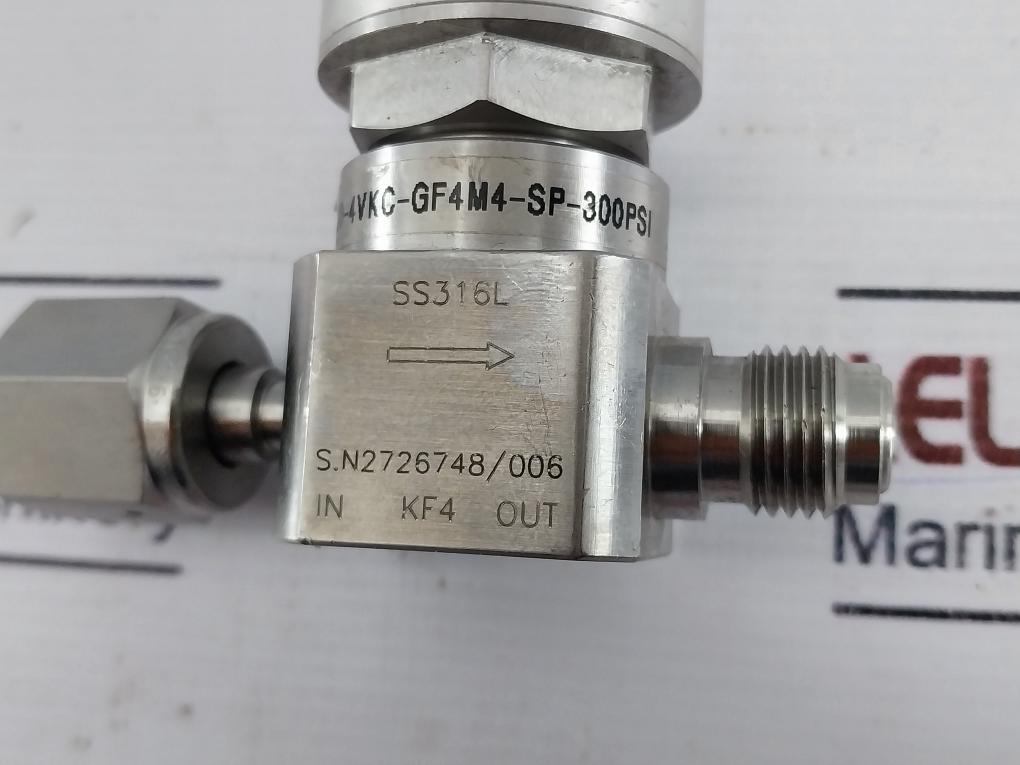 Ham-let Hm20-4vkc-gf4m4-sp-300psi Ham-let Advanced Control Technology Ucv Hm20-4