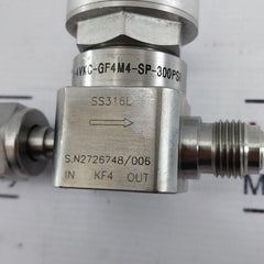 Ham-let Hm20-4Vkc-gf4M4-sp-300Psi Ucv 1/8 Npt Normally Closed Valve