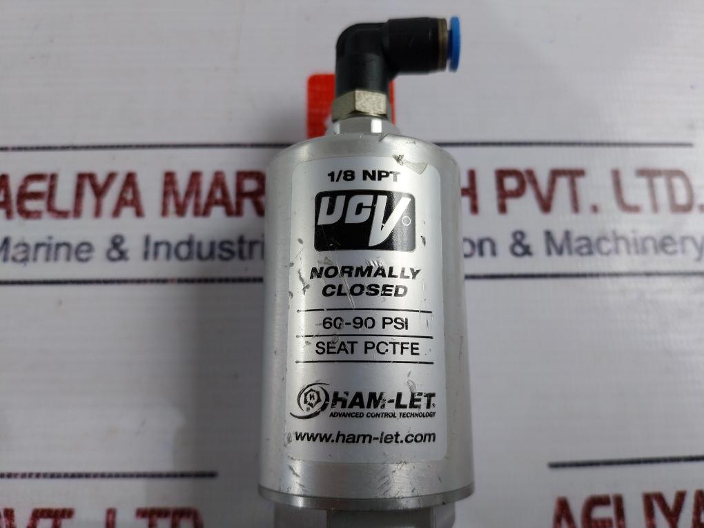 Ham-let Hm20-4Vkc-gf4M4-sp-300Psi Pneumatic Diaphragm Valve 1/8 Npt Kg1