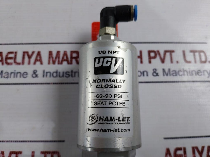 Ham-let Hm20-4Vkc-gf4M4-sp-300Psi Pneumatic Diaphragm Valve 1/8 Npt Kg1