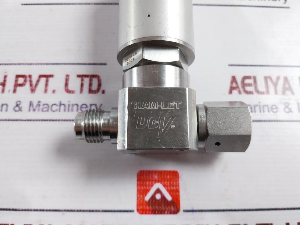 Ham-let Hm20-4Vkc-gf4M4-sp-300Psi Pneumatic Diaphragm Valve 1/8 Npt