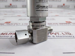 Ham-let Hm20-4Vkc-gf4M4-sp-300Psi Pneumatic Diaphragm Valve 1/8 Npt Kg1