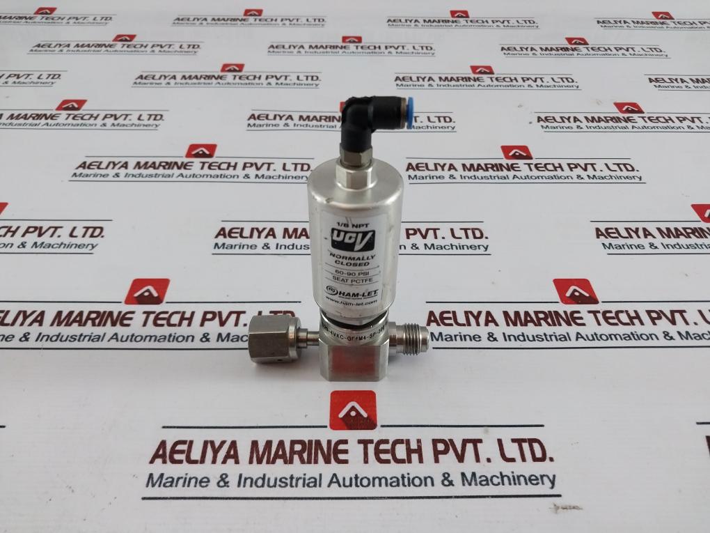 Ham-let Hm20-4Vkc-gf4M4-sp-300Psi Pneumatic Diaphragm Valve 6083