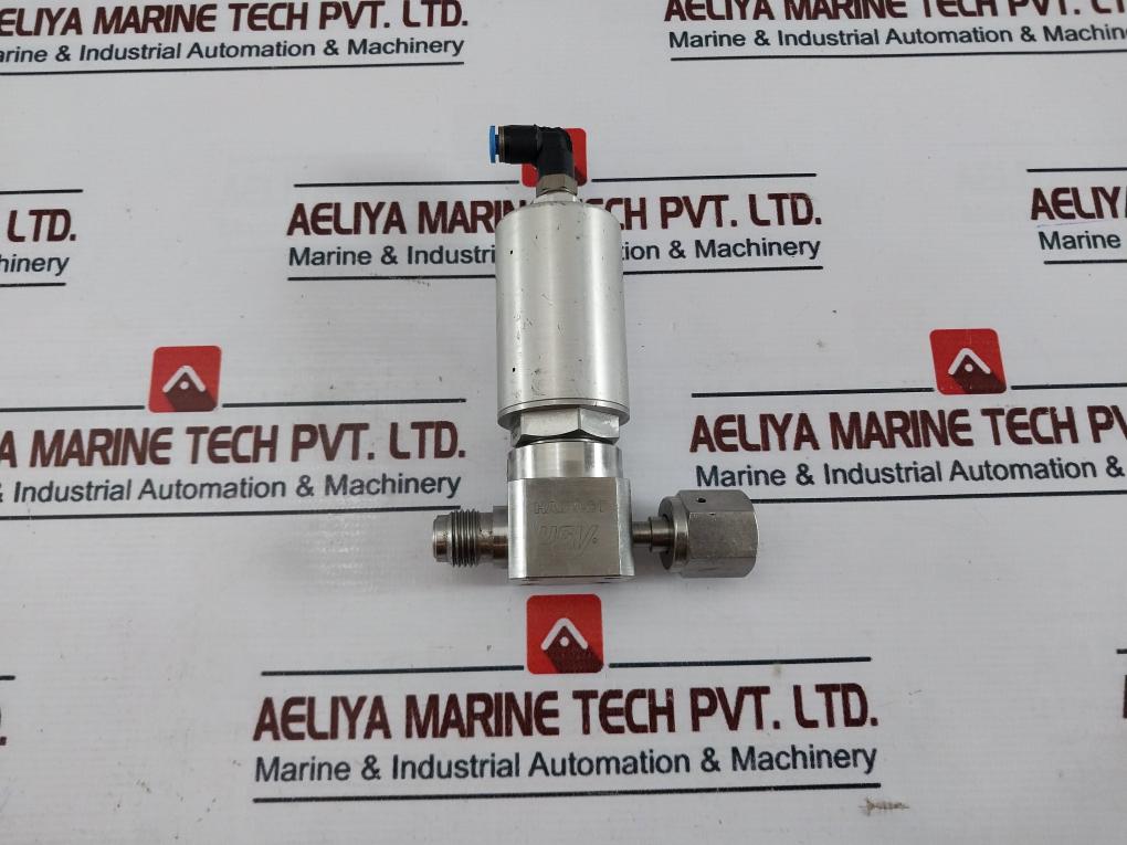 Ham-let Hm20-4Vkc-gf4M4-sp-300Psi Pneumatic Diaphragm Valve 6083