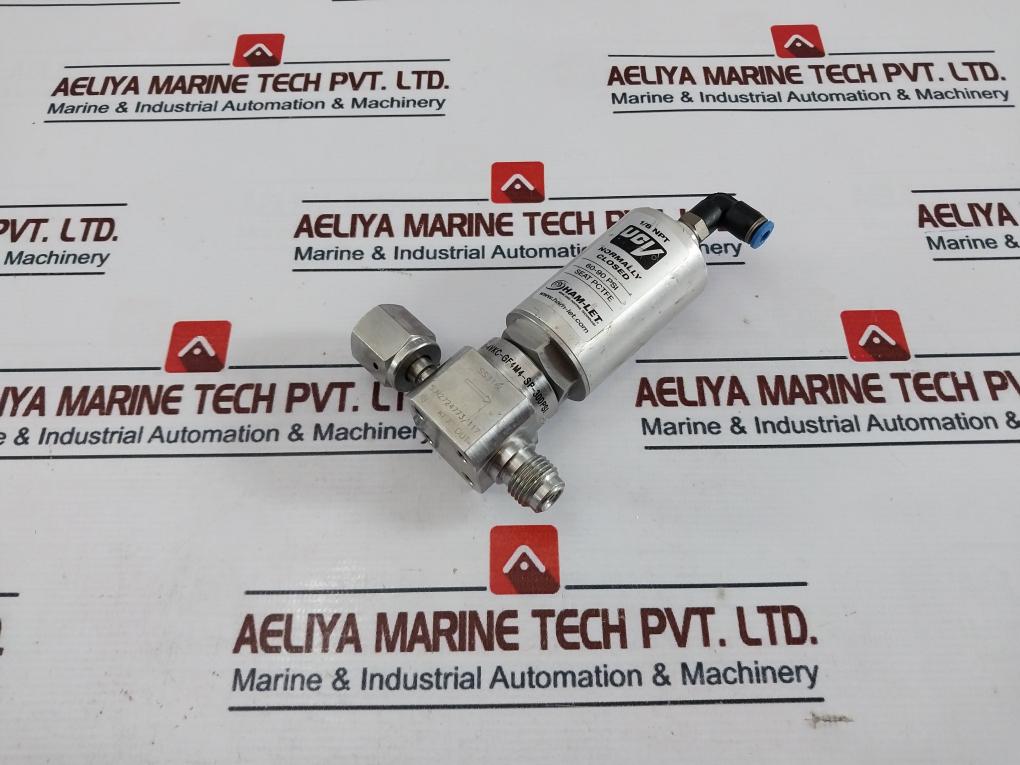 Ham-let Hm20-4Vkc-gf4M4-sp-300Psi Pneumatic Diaphragm Valve