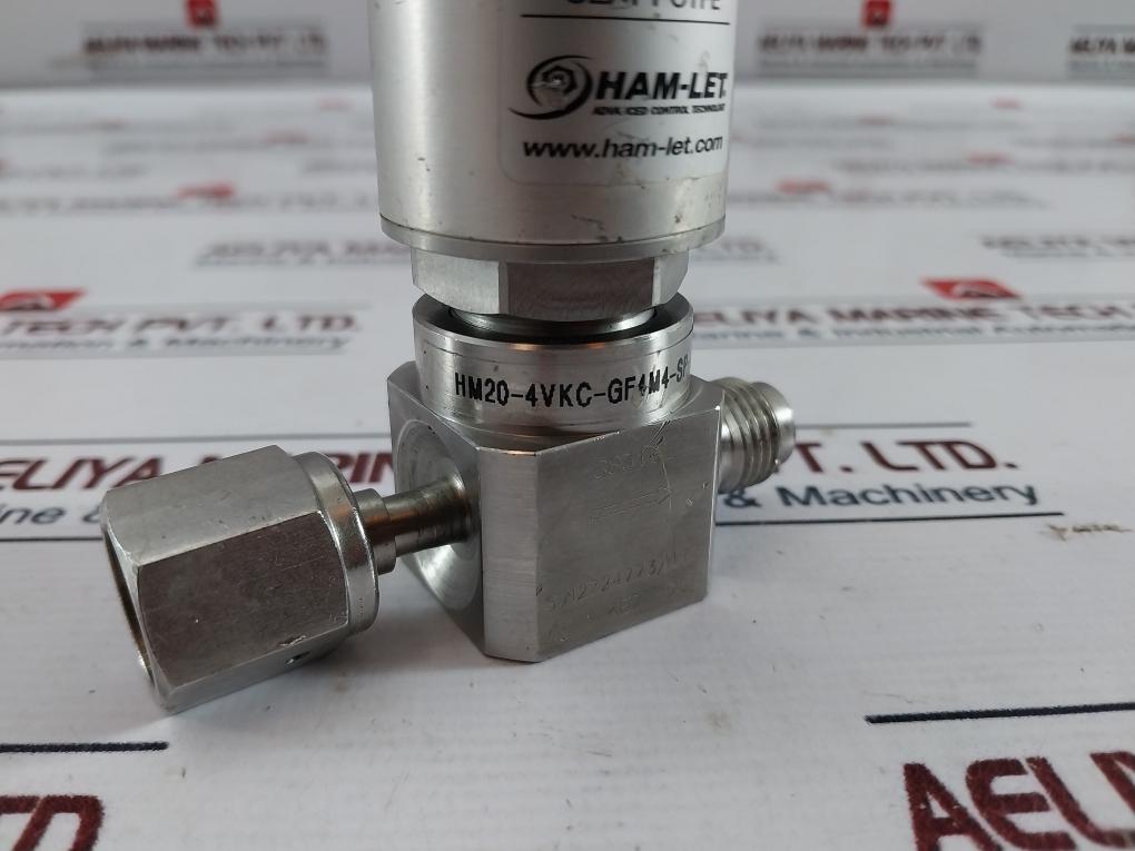 Ham-let Hm20-4Vkc-gf4M4-sp-300Psi Pneumatic Diaphragm Valve
