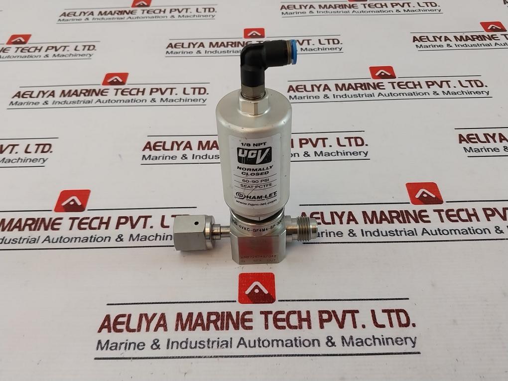 Ham-let Hm20-4Vkc-gf4M4-sp-300Psi Pneumatic Diaphragm Valve 6709