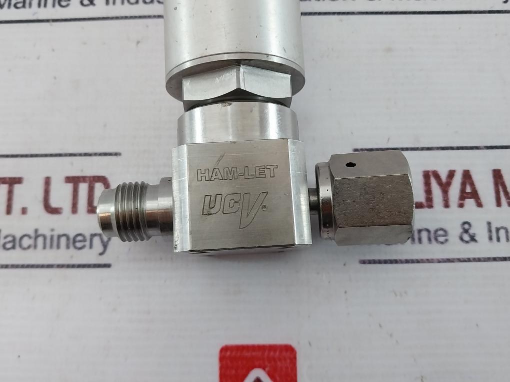 Ham-let Hm20-4Vkc-gf4M4-sp-300Psi Pneumatic Diaphragm Valve 6709