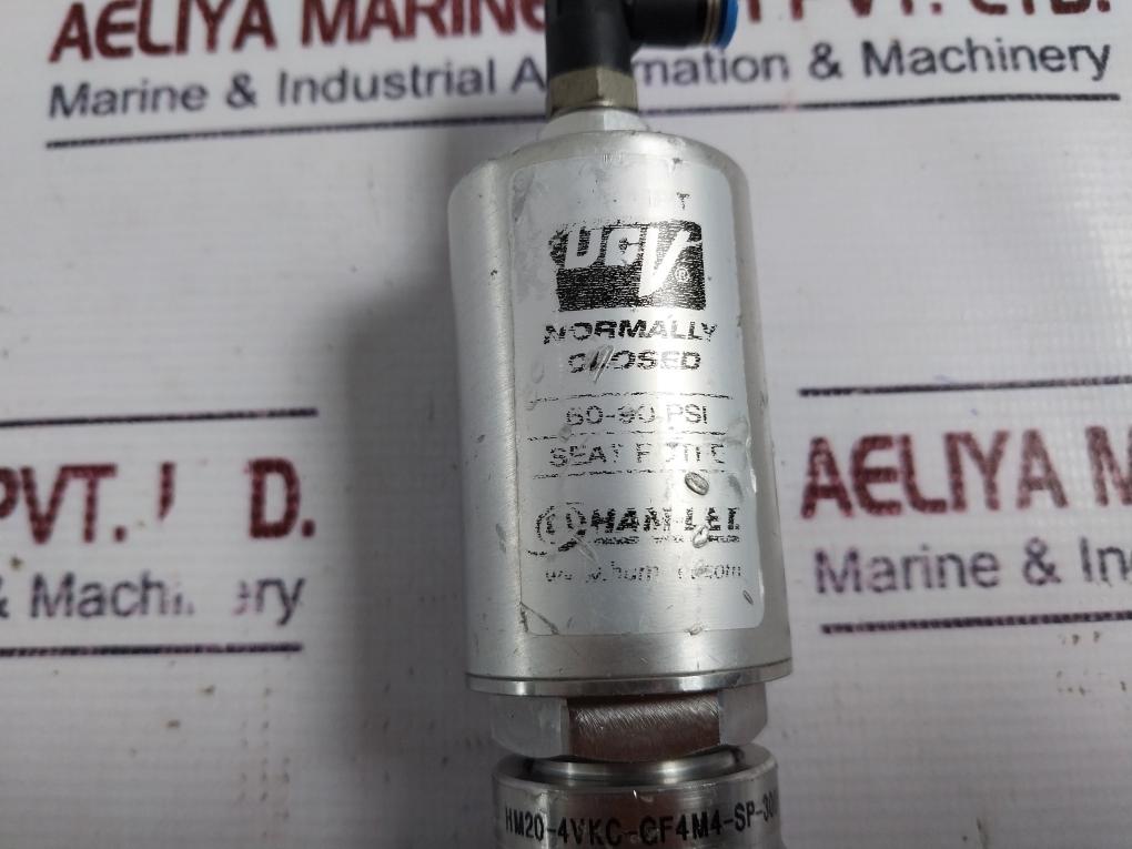 Ham-let Hm20-4Vkc-gf4M4-sp-300Psi Valve Ss316L Pneumatic Diaphragm 60-90 Psi