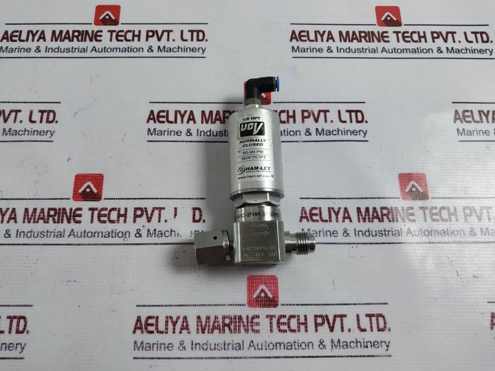 Ham-let Hm20-4Vkc-gf4M4-sp-300Psi Pneumatic Diaphragm Valve Ss316L