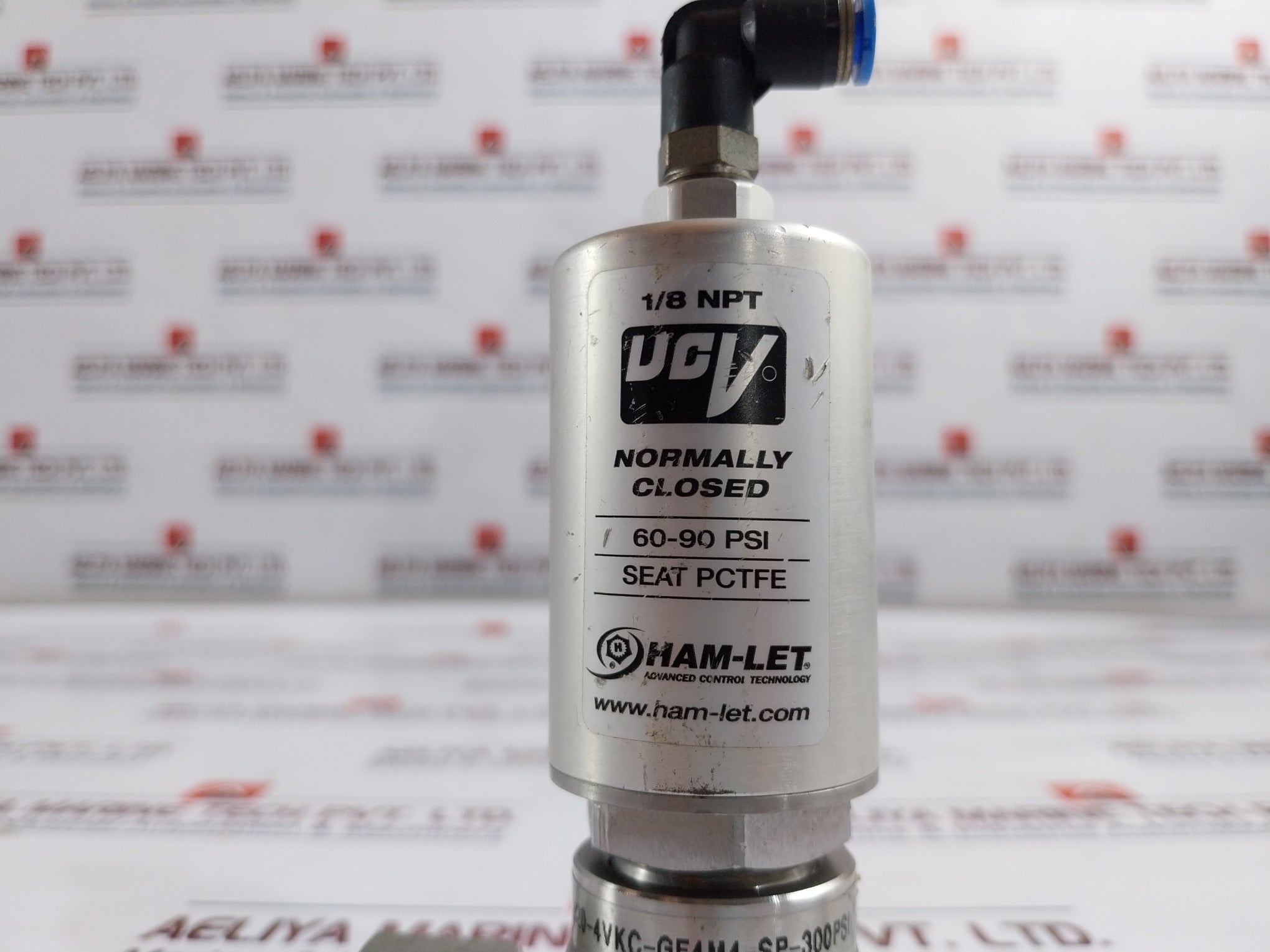 Ham-let Hm20-4Vkc-gf4M4-sp-300Psi Ucv Pneumatic Diaphragm Valve 1/8 Npt