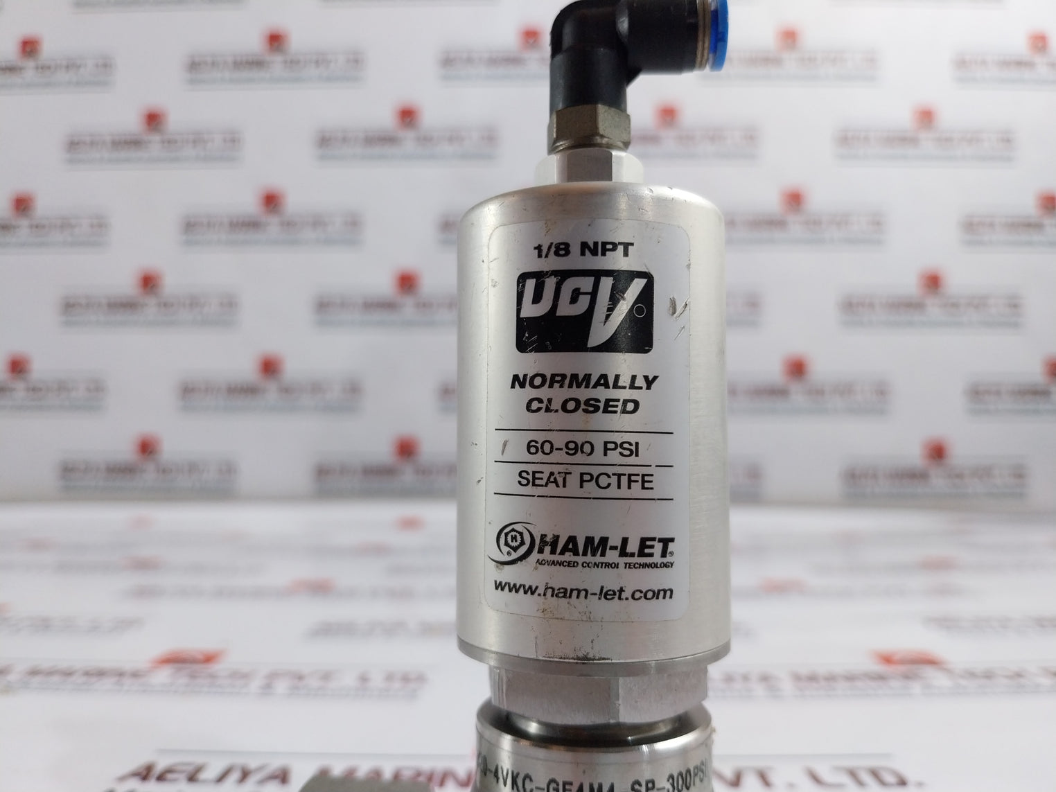 Ham-let Hm20-4Vkc-gf4M4-sp-300Psi Ucv Pneumatic Diaphragm Valve 1/8 Npt