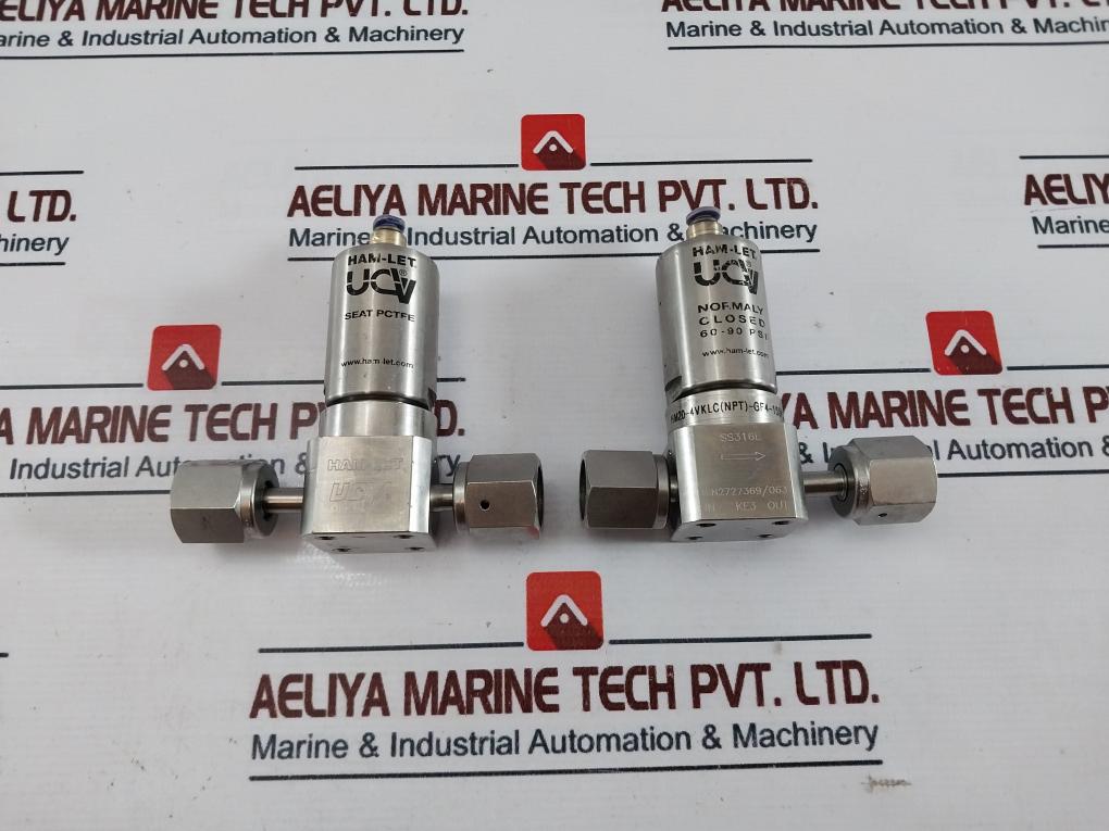 Ham-let Hm20-4Vklc(Npt)-gf4-150Psi Air Operated Valve