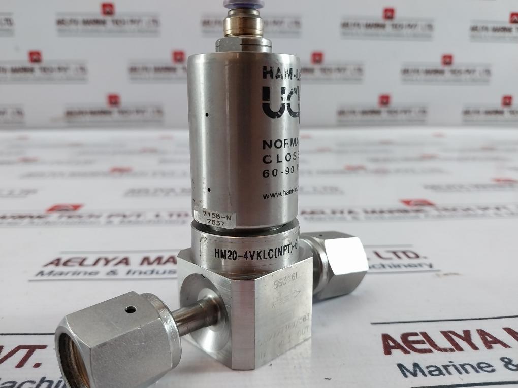 Ham-let Hm20-4Vklc(Npt)-gf4-150Psi Air Operated Valve