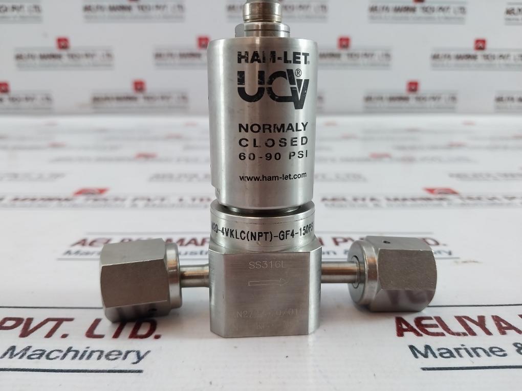 Ham-let Hm20-4Vklc(Npt)-gf4-150Psi Air Operated Valve