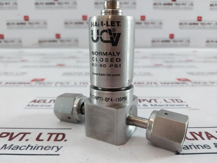 Ham-let Hm20-4Vklc(Npt)-gf4-150Psi Air Operated Valve 7633