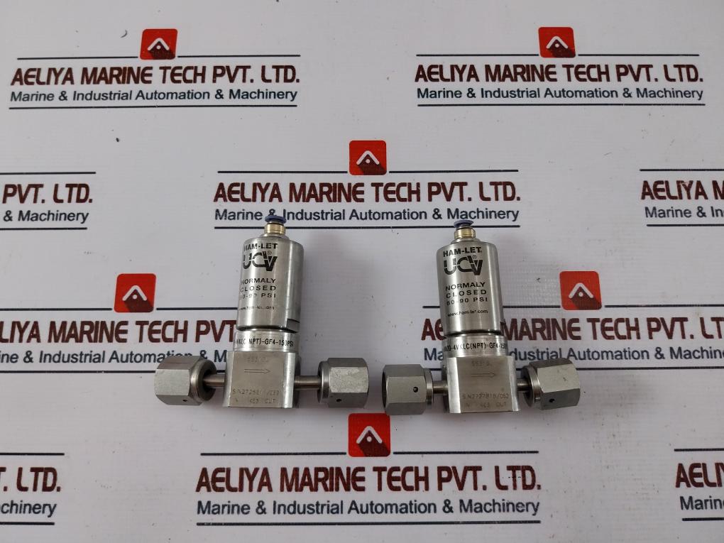 Ham-let Hm20-4Vklc(Npt)-gf4-150Psi Air Operated Valve 60-90 Psi