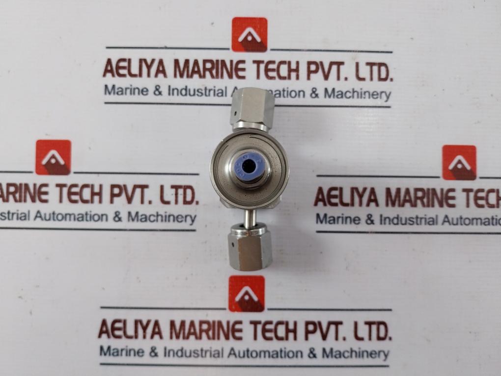 Ham-let Hm20-4Vklc(Npt)-gf4-150Psi Pneumatic Diaphram Valve 7158-n, 60-90 Psi