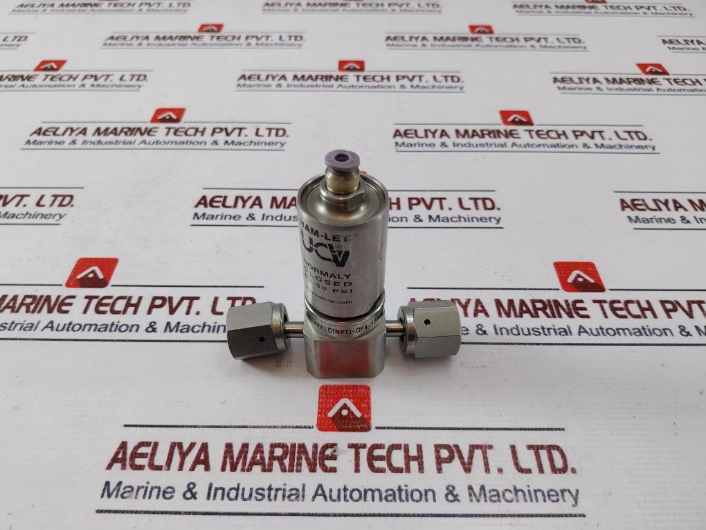 Ham-let Hm20-4Vklc(Npt)-gf4-150Psi, Ucv Pneumatic Diaphram Valve 60-90 Psi