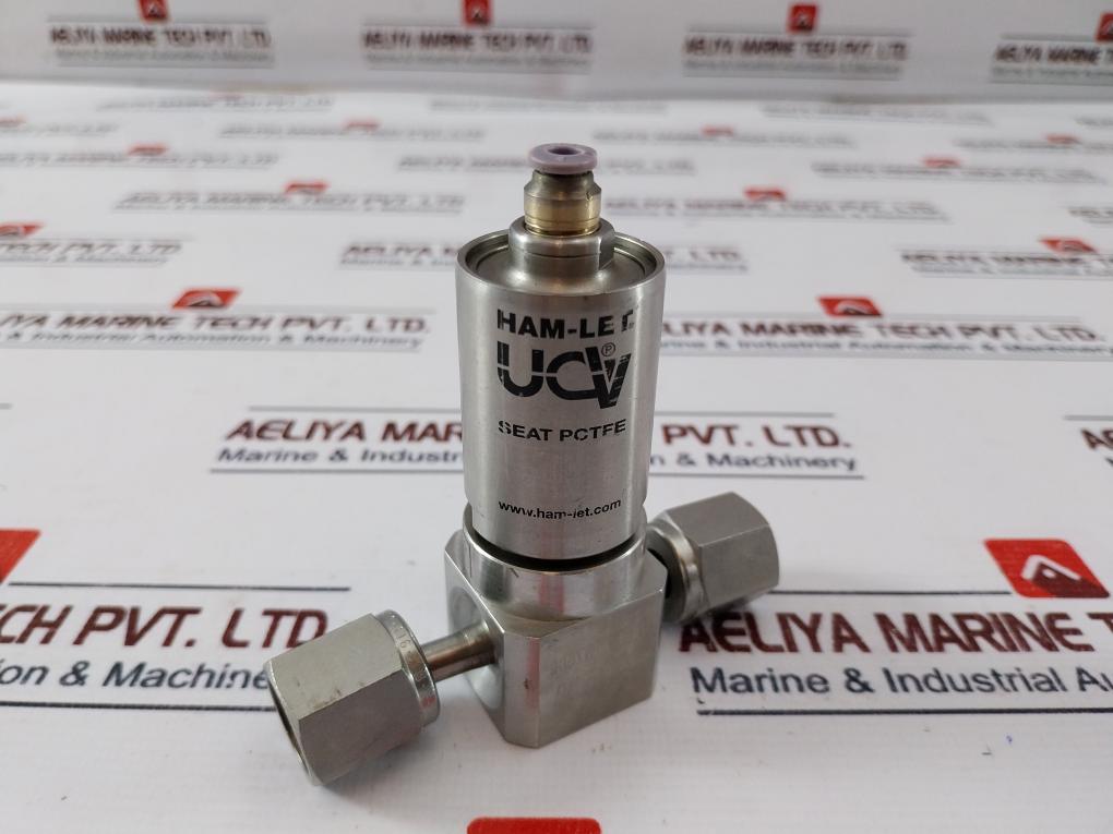 Ham-let Hm20-4Vklc(Npt)-gf4-150Psi, Ucv Pneumatic Diaphram Valve 60-90 Psi