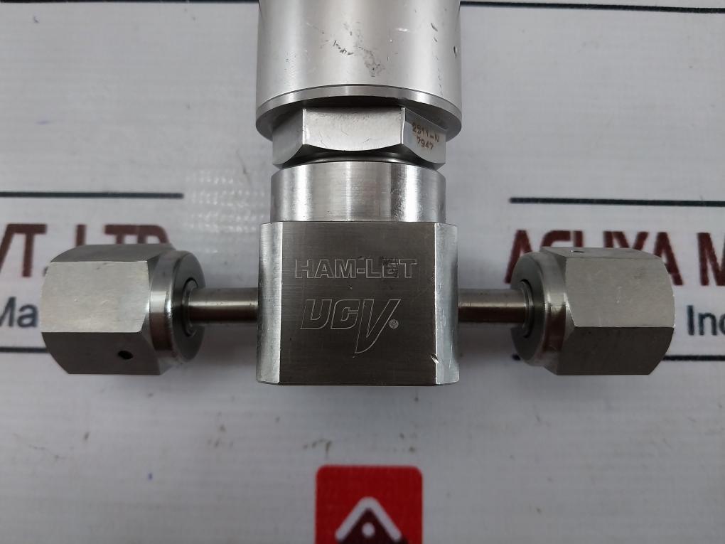 Ham-let Hm20-4Vko-gf4-300Psi Pneumatic Diaphragm Valve Ss316L