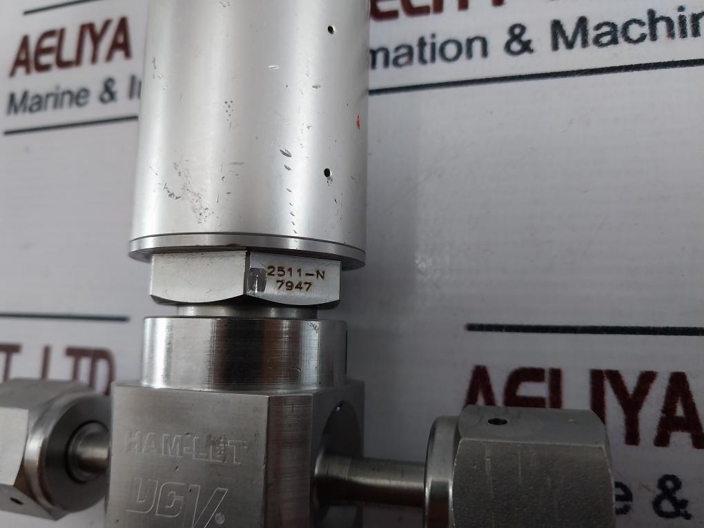 Ham-let Hm20-4Vko-gf4-300Psi Pneumatic Diaphragm Valve Ss316L