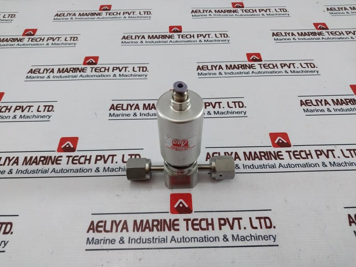 Ham-let Hm20-4Vko-gf4-300Psi Pneumatic Diaphragm Valve Ss316L