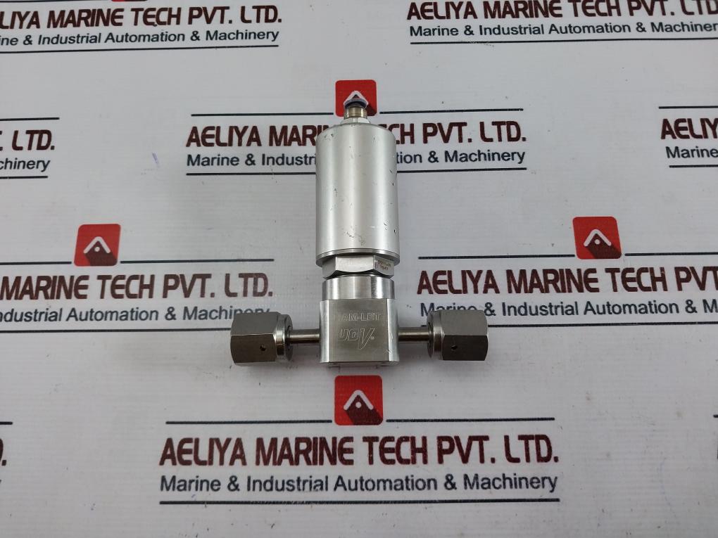 Ham-let Hm20-4Vko-gf4-300Psi Pneumatic Diaphragm Valve Ss316L