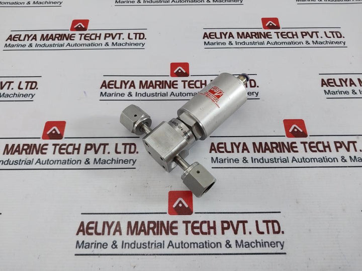 Ham-let Hm20-4Vko-gf4-300Psi Pneumatic Diaphragm Valve Ss316L