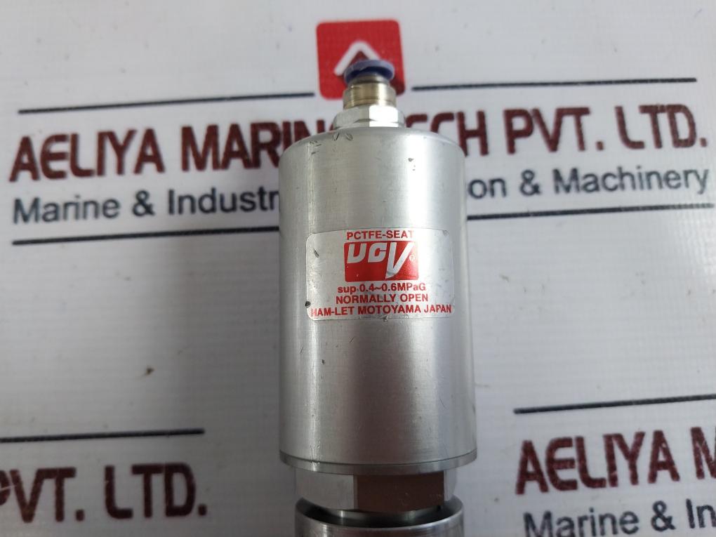 Ham-let Hm20-4Vko-gf4-300Psi Pneumatic Diaphragm Valve Ss316L 2511-n