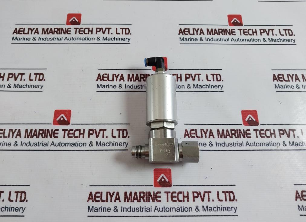 Ham-let Hm20-4Vko-gf4M4-sp-300Psi Pneumatic Diaphragm Valve 0.4~0.6Mpag