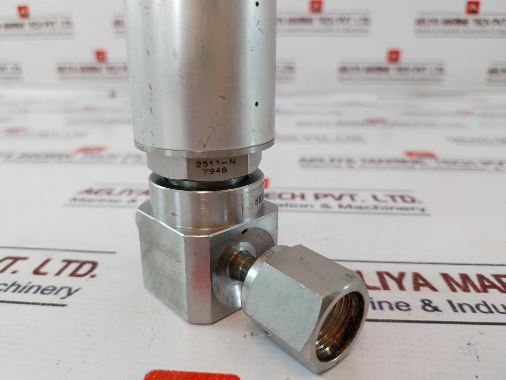 Ham-let Hm20-4Vko-gf4M4-sp-300Psi Pneumatic Diaphragm Valve Ss316L