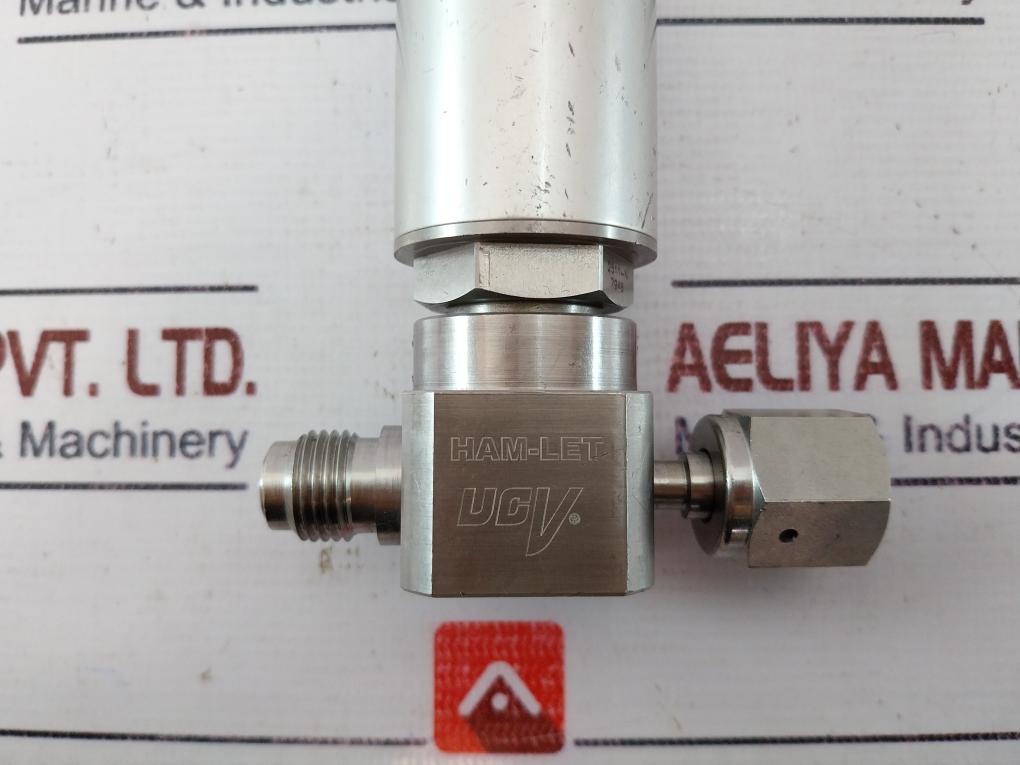 Ham-let Hm20-4Vko-gf4M4-sp-300Psi Pneumatic Diaphragm Valve Ss316L