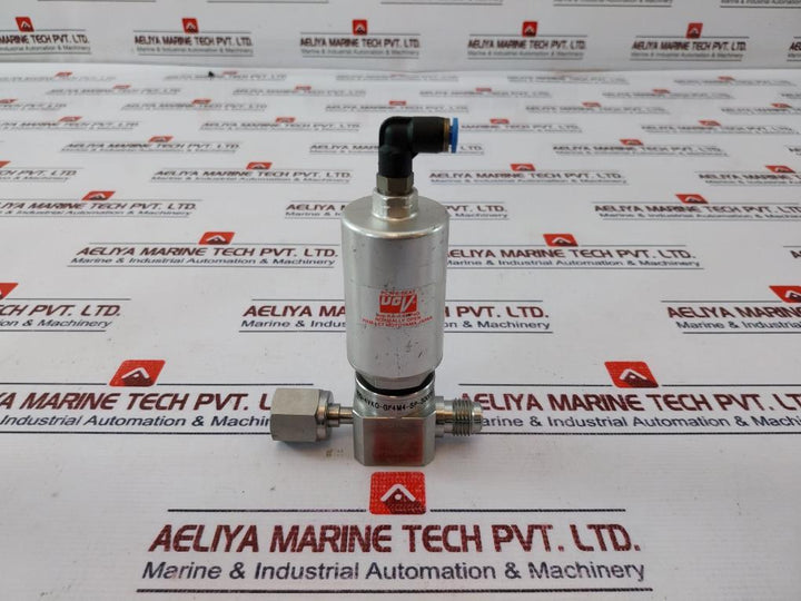 Ham-let Hm20-4Vko-gf4M4-sp-300Psi Pneumatic Diaphragm Valve Ss316L