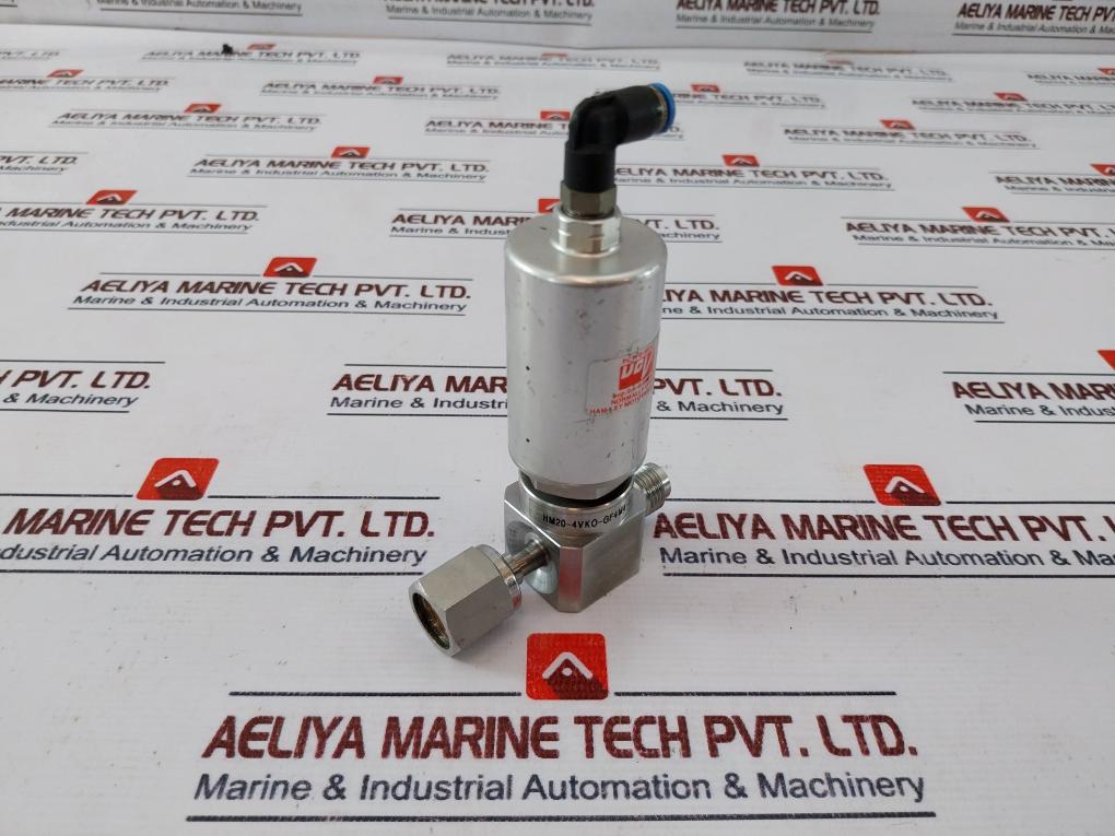 Ham-let Hm20-4Vko-gf4M4-sp-300Psi Pneumatic Diaphragm Valve Ss316L