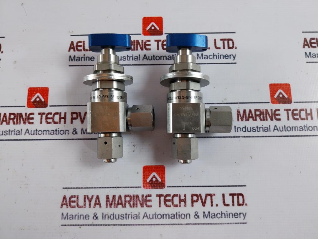 Ham-let Hm20A-4Vklq-gf4-sp-300Psi Pneumatic Diaphragm Valve Htc316 Jc8