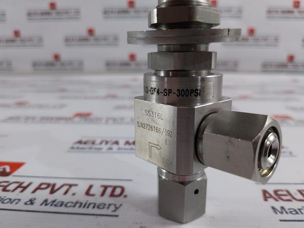 Ham-let Hm20A-4Vklq-gf4-sp-300Psi Pneumatic Diaphragm Valve Htc316 Jc8