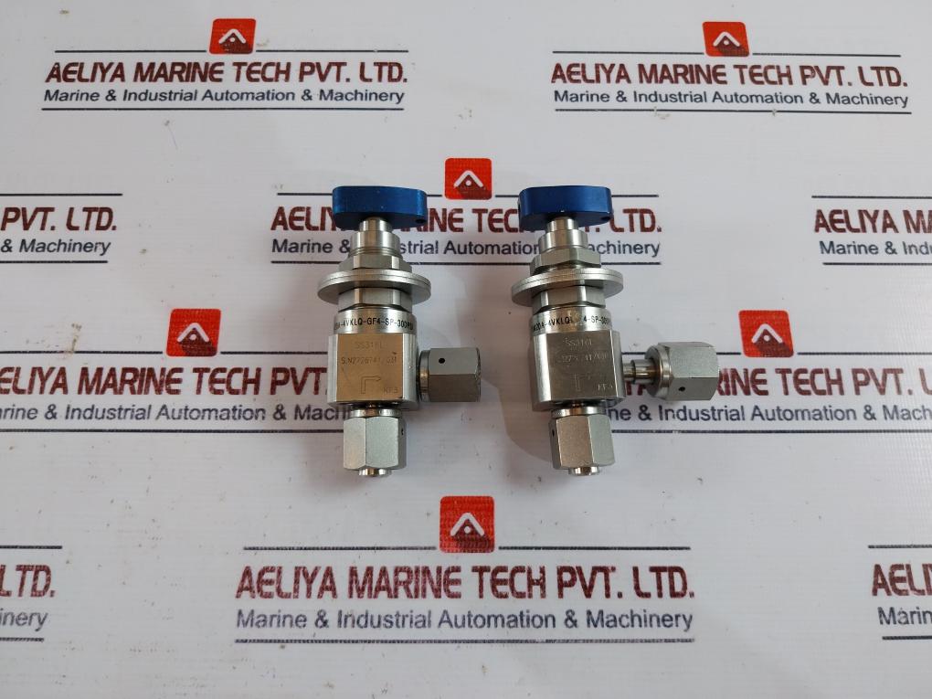 Ham-let Hm20A-4Vklq-gf4-sp-300Psi Pneumatic Diaphragm Valve Ss316L