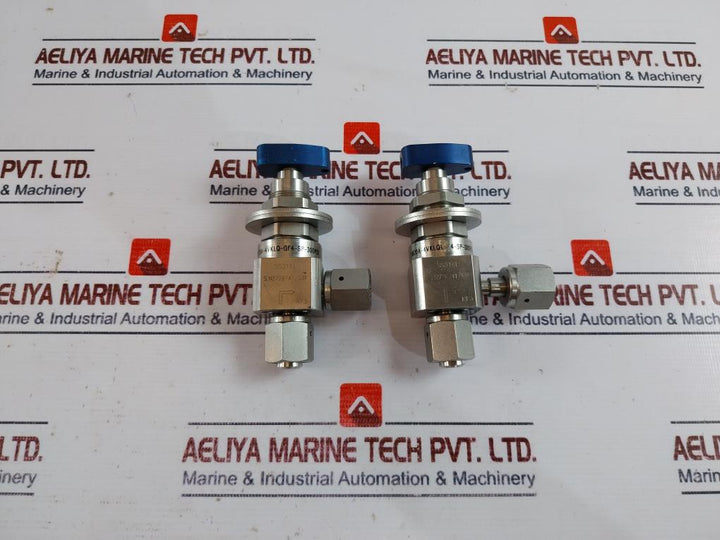 Ham-let Hm20A-4Vklq-gf4-sp-300Psi Pneumatic Diaphragm Valve Ss316L