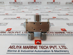 Ham-let Hmb21-4Lklclc-gf4 Dual Head Valve Ham-let 60-90 Psi 0189-n