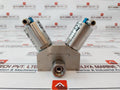 Ham-let Hmb21-4Lklclc-gf4 Dual Head Valve Ham-let 60-90 Psi 0189-n