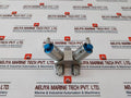 Ham-let Hmb21-4Lklclc-gf4 Dual Head Valve Ham-let 60-90 Psi 0189-n