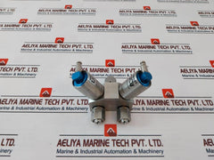 Ham-let Hmb21-4Lklclc-gf4 Dual Head Valve Ham-let 60-90 Psi 0189-n