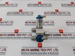 Ham-let Hmb21-4Lklclc-gf4 Dual Head Valve Ham-let 60-90 Psi 0189-n