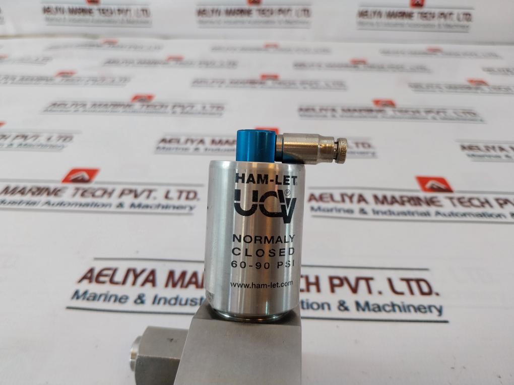 Ham-let Hmb21-4Lklclc-gf4 Dual Head Valve Ham-let 60-90 Psi 0189-n