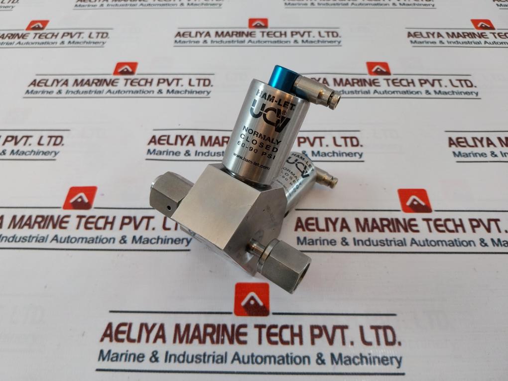 Ham-let Hmb21-4Lklclc-gf4 Dual Head Valve Ham-let 60-90 Psi 0189-n