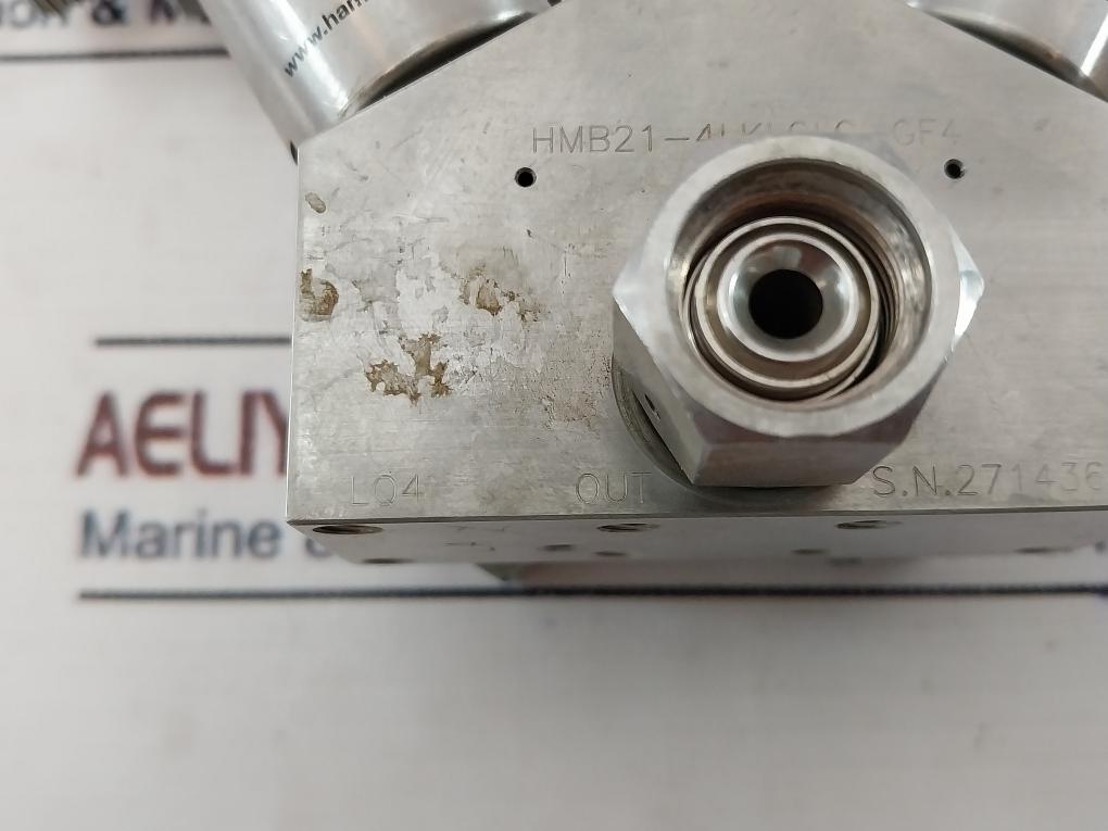 Ham-let Hmb21-4Lklclc-gf4 Dual Head Valve
