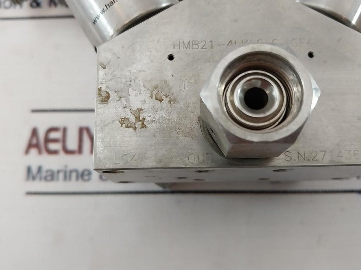 Ham-let Hmb21-4Lklclc-gf4 Dual Head Valve
