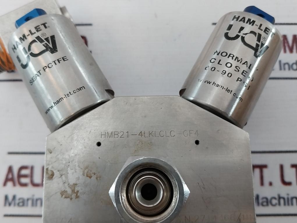 Ham-let Hmb21-4Lklclc-gf4 Dual Head Valve